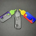 Middle Finger Gravity Knife (Dao gập trọng lực Ngón Giữa) - Thumbnail 1