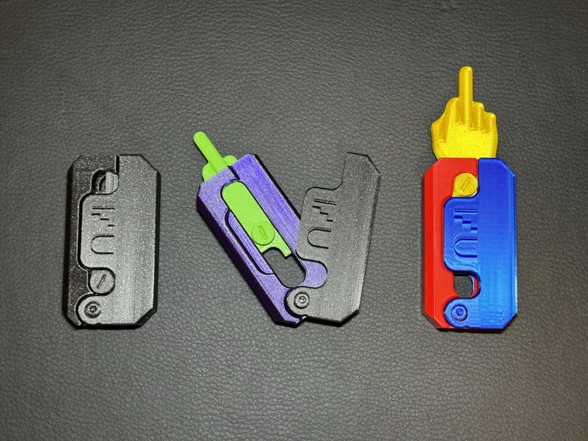Middle Finger Gravity Knife (Dao gập trọng lực Ngón Giữa) - Image 4