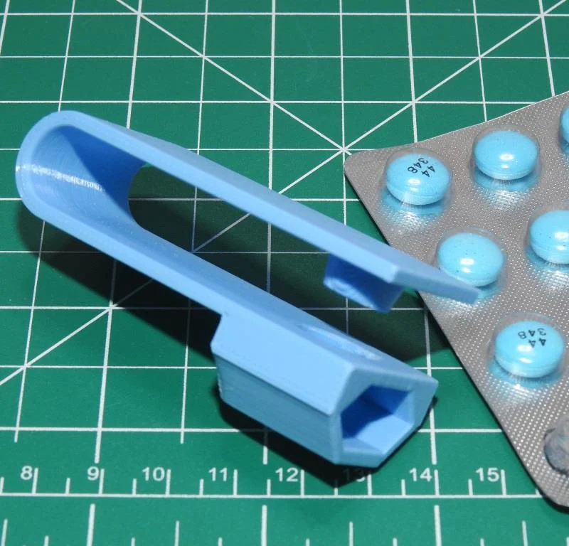 Bộ tạo Pill Puncher (OpenSCAD) – Tùy chỉnh theo vỉ thuốc