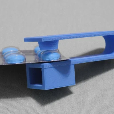 Bộ tạo Pill Puncher (OpenSCAD) – Tùy chỉnh theo vỉ thuốc
