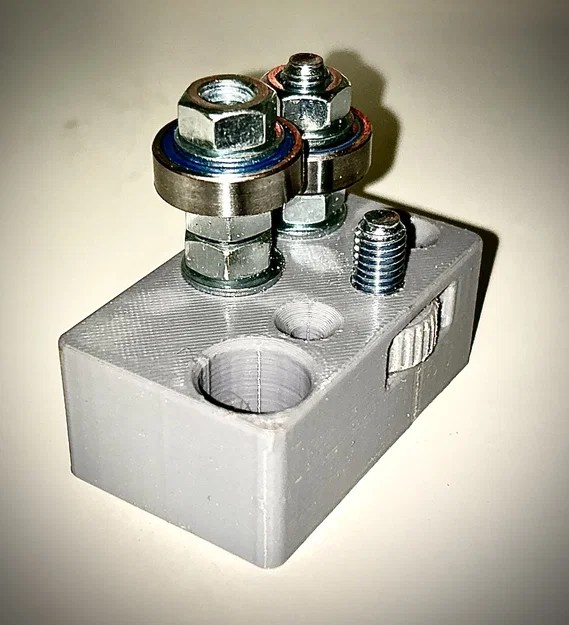 Dao cắt chai PET dùng bearing giày trượt 8x22x7mm - Image 1