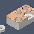 Dao cắt chai PET dùng bearing giày trượt 8x22x7mm - Thumbnail 3