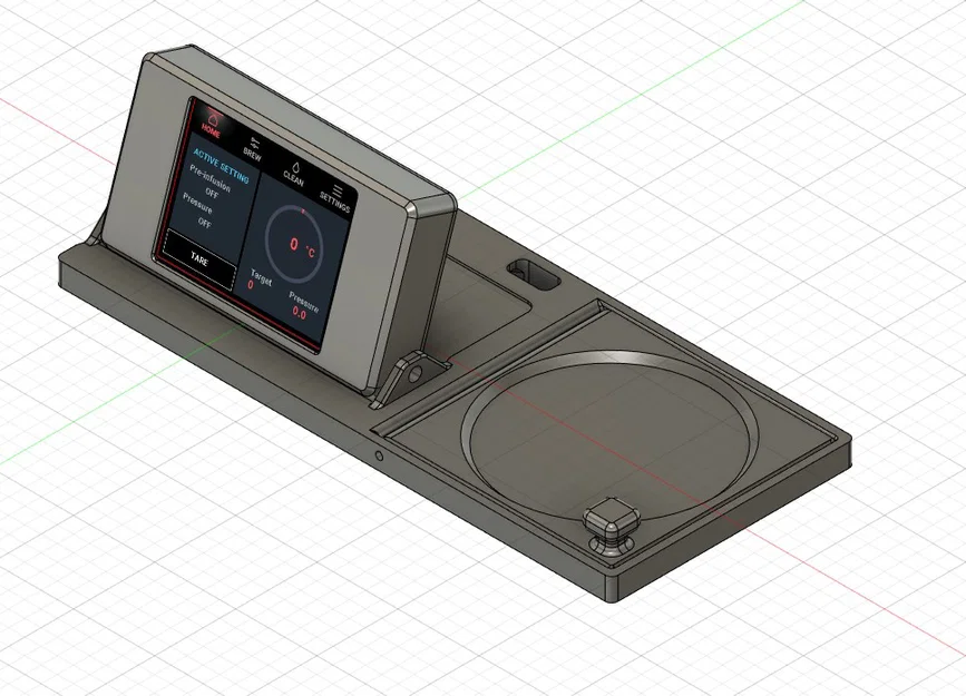 Gaggiuino - Gaggia Classic | Vỏ Touchscreen Pro & Mount Funnel Plate - Image 1