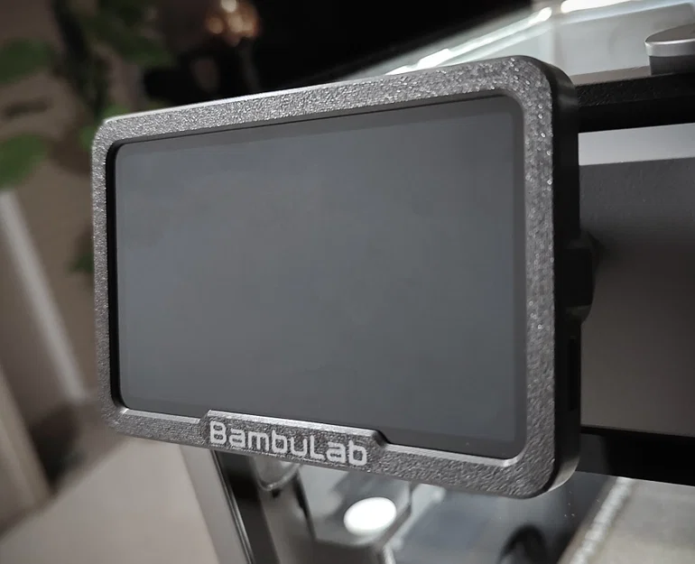 V2[lock ] BambuLab X1C PETG - Nắp bảo vệ màn hình Display - Image 2