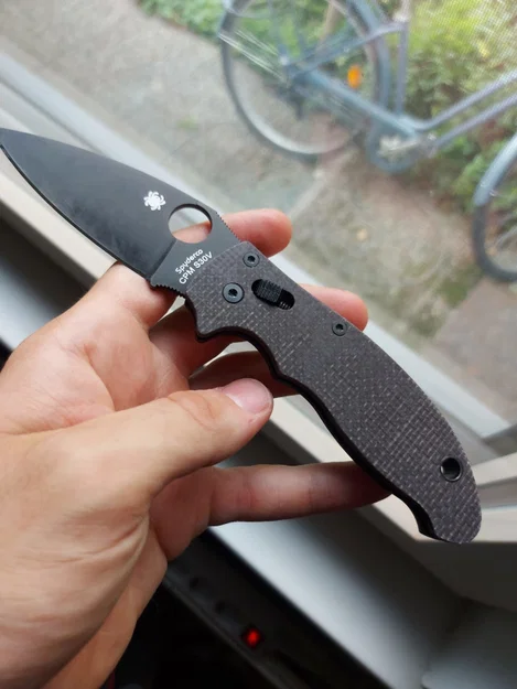 Manix Scales - Scales custom cho Spyderco Manix (STL/STEP) - Image 2