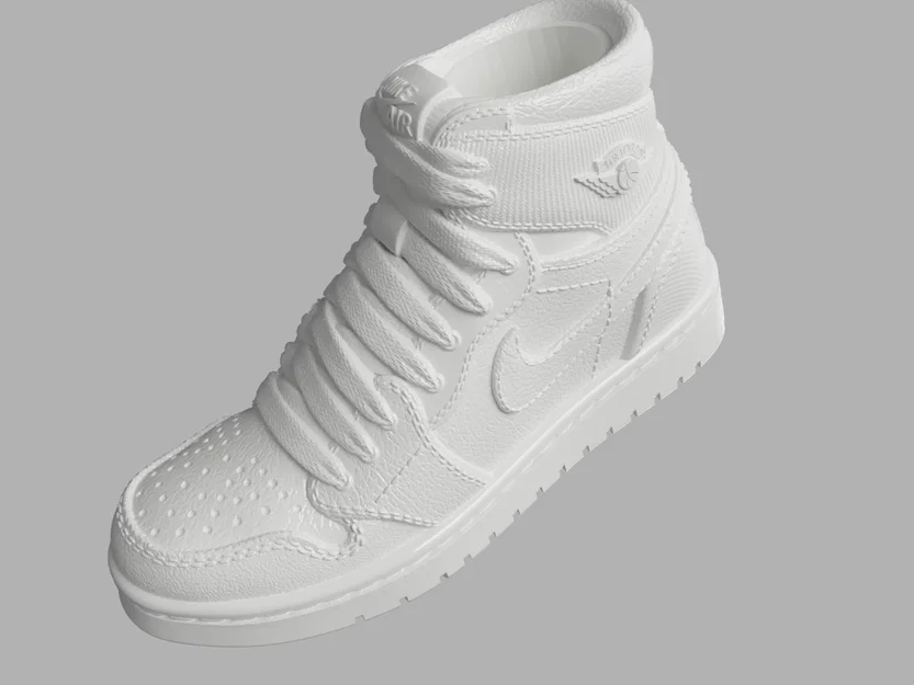 Mô hình giày Air Jordan 1 mini siêu chất cho ngón tay - File in 3D - Image 1