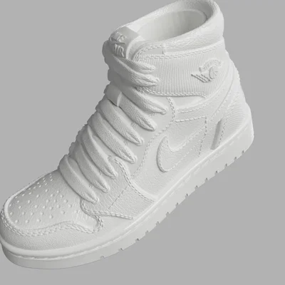 Mô hình giày Air Jordan 1 mini siêu chất cho ngón tay - File in 3D