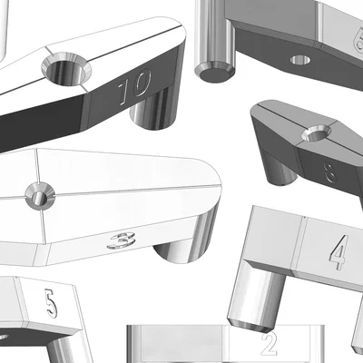 Center Finder Collection – Bộ dẫn khoan tìm tâm