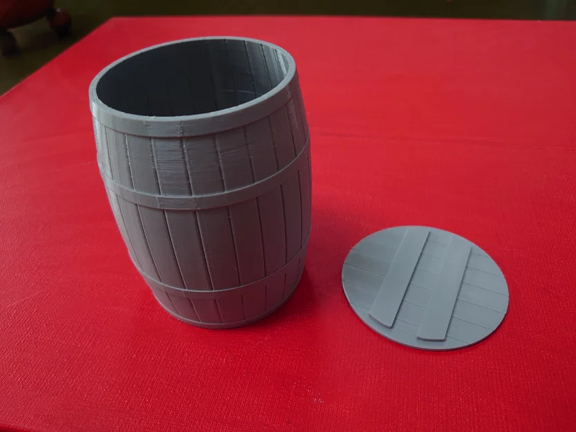 Thùng gỗ "sồi" 3D - Image 3