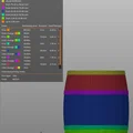 Thùng gỗ "sồi" 3D - Thumbnail 6