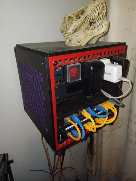 Cube Rack - Tủ mạng/Server Rack 10 inch dạng khối (Cube) in 3D - Image 1