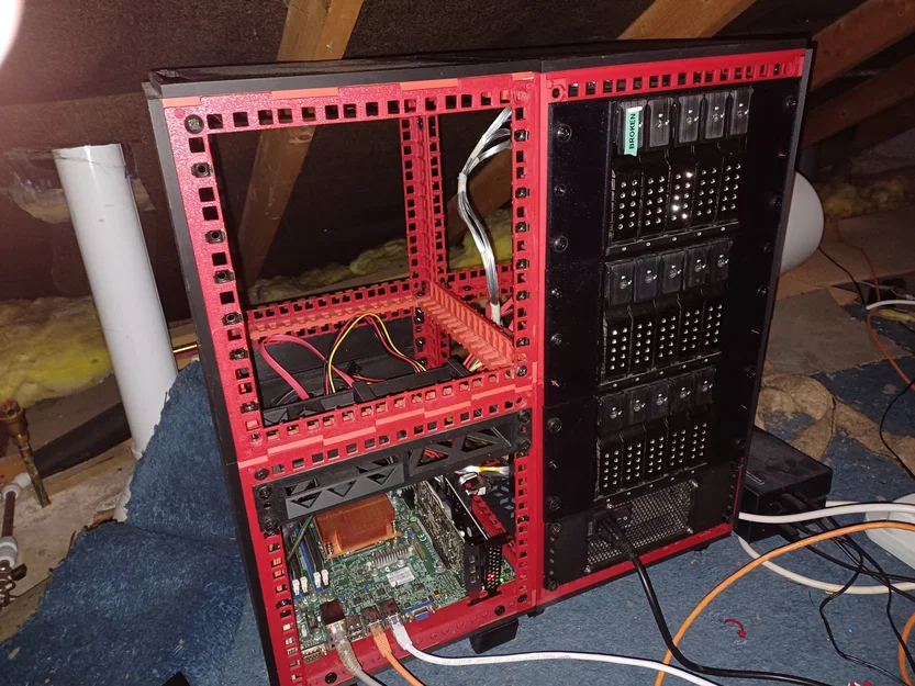 Cube Rack - Tủ mạng/Server Rack 10 inch dạng khối (Cube) in 3D - Image 2