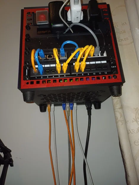 Cube Rack - Tủ mạng/Server Rack 10 inch dạng khối (Cube) in 3D - Image 3