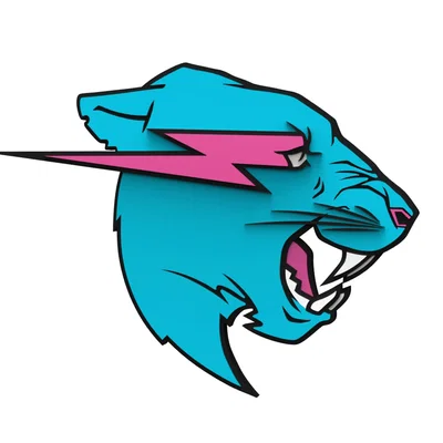 Logo MrBeast 3D - Gắn Tường (Wall Mount)