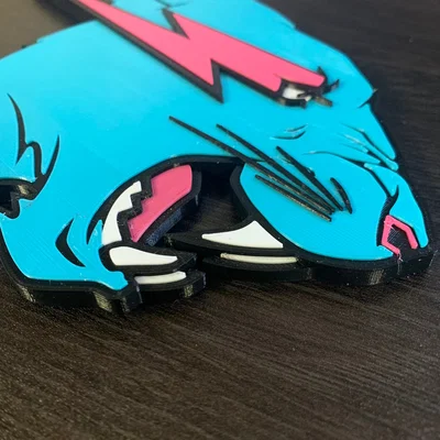 Logo MrBeast 3D - Gắn Tường (Wall Mount)