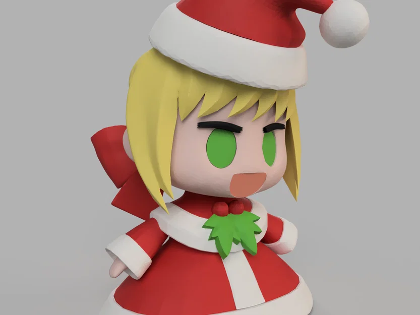 Padoru (Remix) – Mô hình figure Giáng Sinh để in 3D - Image 3