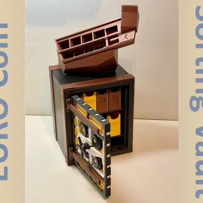 Két phân loại xu Euro (EURO Coin Sorting Vault)