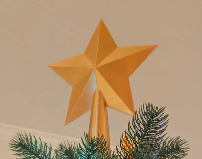 Ngôi sao chóp cây thông Noel (Tree Topper Star) - Image 1