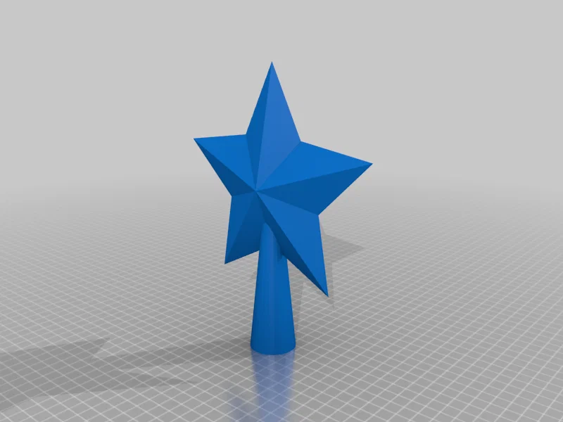 Ngôi sao chóp cây thông Noel (Tree Topper Star) - Image 2
