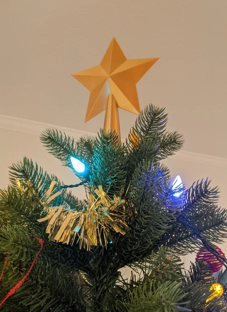 Ngôi sao chóp cây thông Noel (Tree Topper Star) - Image 3