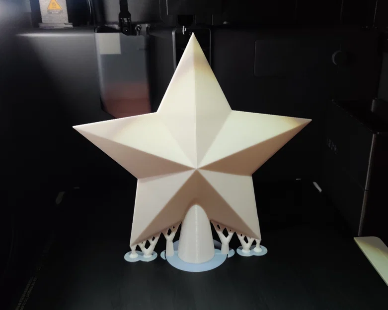 Ngôi Sao Gắn Chóp Cây Thông Noel (Christmas Star Tree Topper) - Image 2
