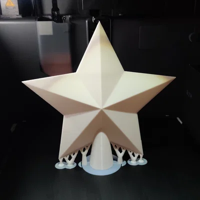Ngôi Sao Gắn Chóp Cây Thông Noel (Christmas Star Tree Topper)