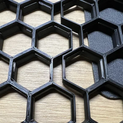 HoneyComb Storage Wall - In Xếp Chồng với AMS