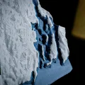 Bản đồ địa hình nổi Rhode Island, USA (RI) kèm sông ngòi - Thumbnail 5