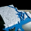 Bản đồ địa hình nổi Rhode Island, USA (RI) kèm sông ngòi - Thumbnail 7