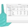 Phễu xoáy đơn giản in Vase Mode (model parametric Fusion) - Thumbnail 3