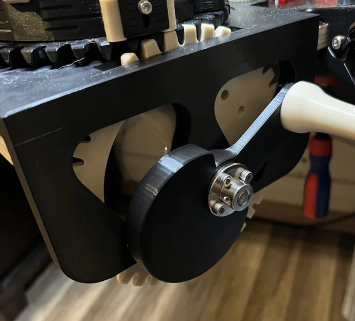 Tay quay CSM kèm đối trọng (CSM crank arm with counterweight) - Image 1