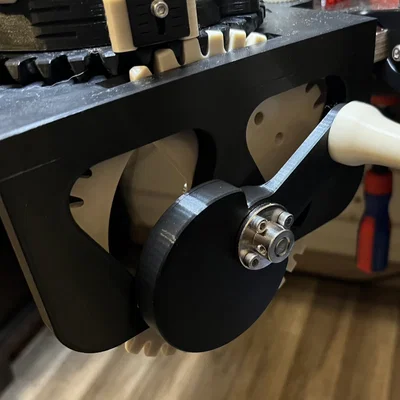 Tay quay CSM kèm đối trọng (CSM crank arm with counterweight)