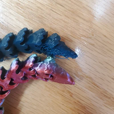 Rồng Đá Khớp Nối (Articulated Rocky Dragon) bản fixed