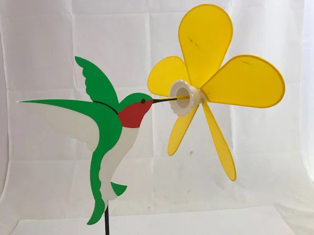 Wind Spinner Chim Ruồi Trong Vườn (Garden Hummingbird Wind Spinner) - Image 2