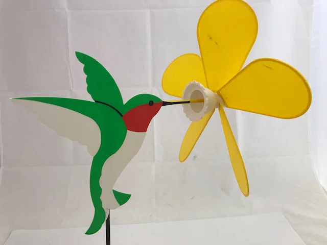 Wind Spinner Chim Ruồi Trong Vườn (Garden Hummingbird Wind Spinner) - Image 4