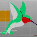 Wind Spinner Chim Ruồi Trong Vườn (Garden Hummingbird Wind Spinner) - Thumbnail 6