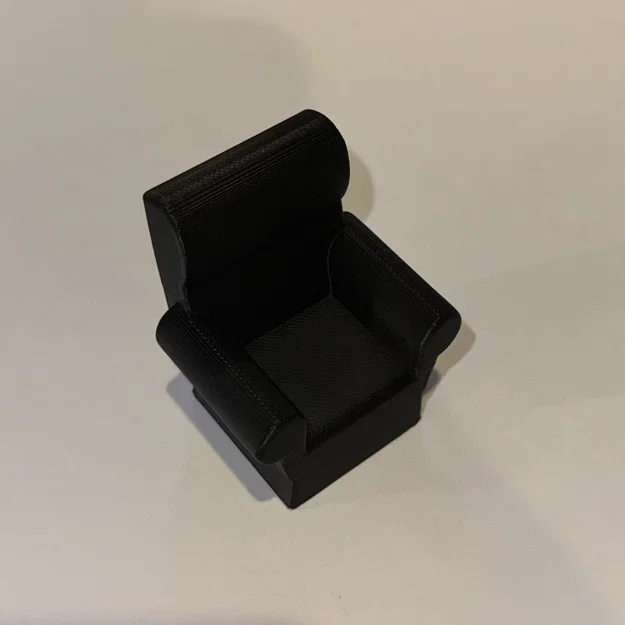 Mô hình ghế thư giãn Mini Recliner in 3D dễ thương - Image 3