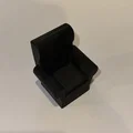 Mô hình ghế thư giãn Mini Recliner in 3D dễ thương - Thumbnail 3