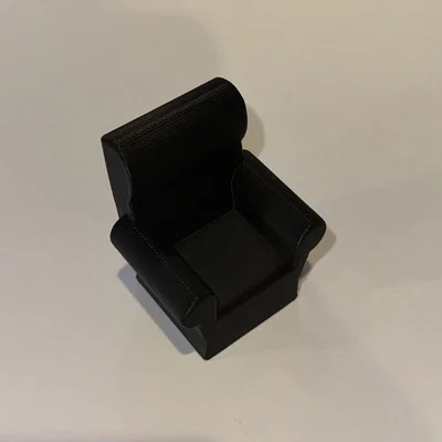 Mô hình ghế thư giãn Mini Recliner in 3D dễ thương