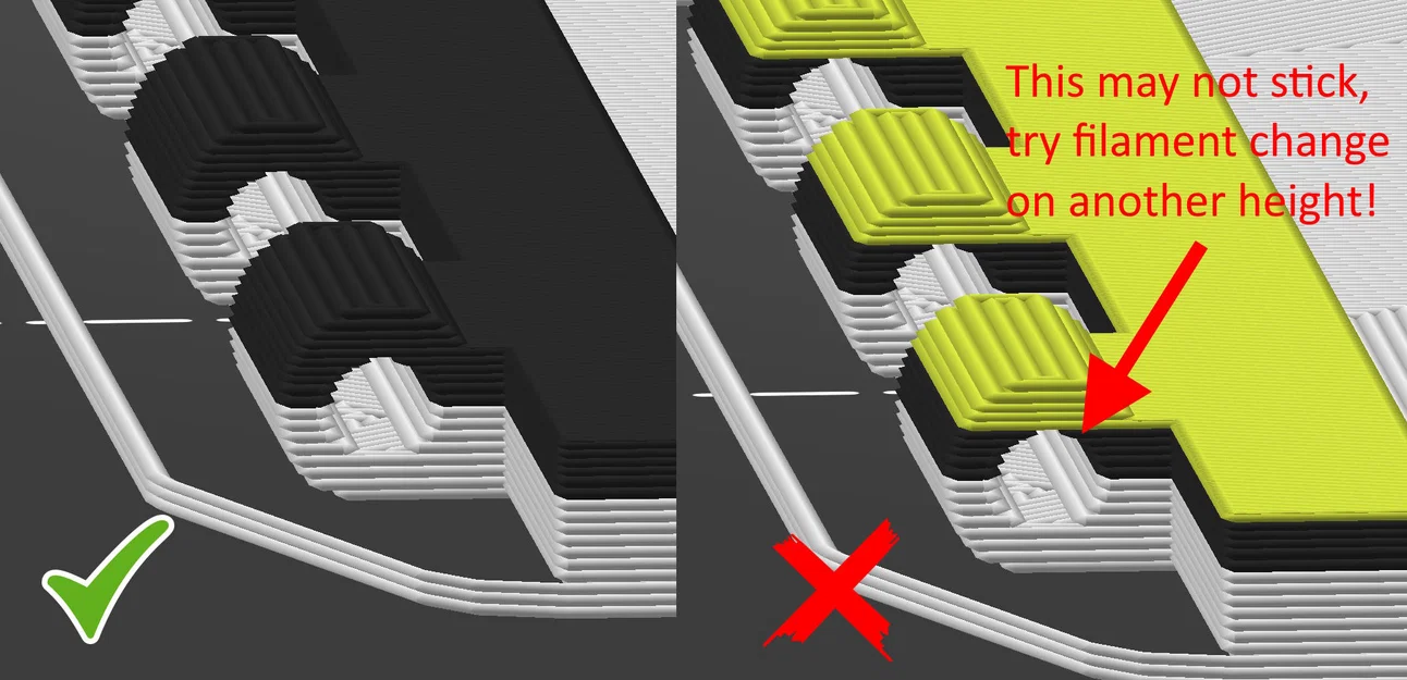 Thiệp Giáng Sinh in đa màu + bản tự thiết kế (SVG emboss PrusaSlicer 2.7.0) - Image 9