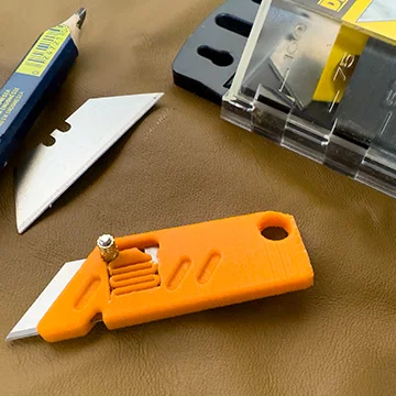 Mini Utility Knife (Dao rọc giấy mini) in 3D