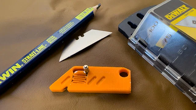 Mini Utility Knife (Dao rọc giấy mini) in 3D - Image 2