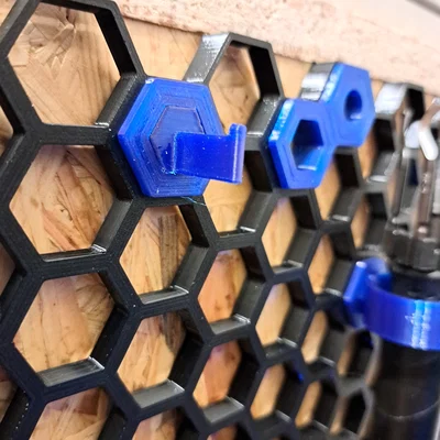 Móc Treo Bàn Chải (Brush Hook) Cho Bảng Honeycomb Storage Wall