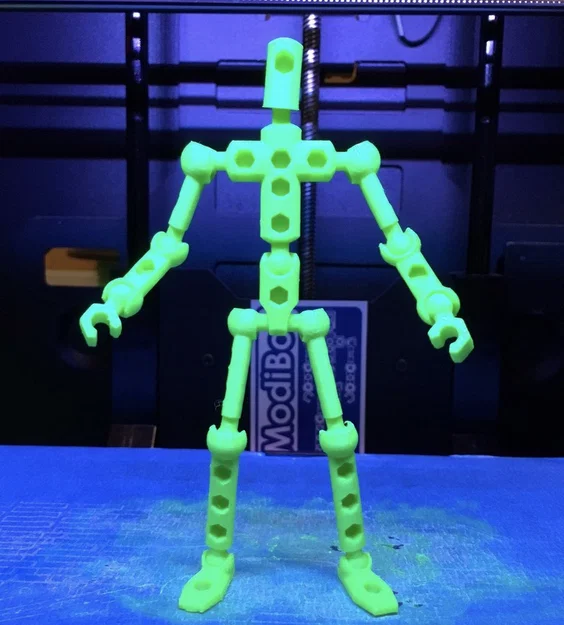 Modibot - Mô hình robot lắp ghép linh hoạt dành cho dân in 3D - Image 1