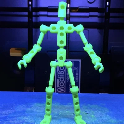 Modibot - Mô hình robot lắp ghép linh hoạt dành cho dân in 3D