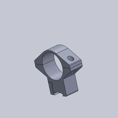 Scope Ring Mount (Vòng kẹp scope 1" cho ngàm Weaver/10mm)