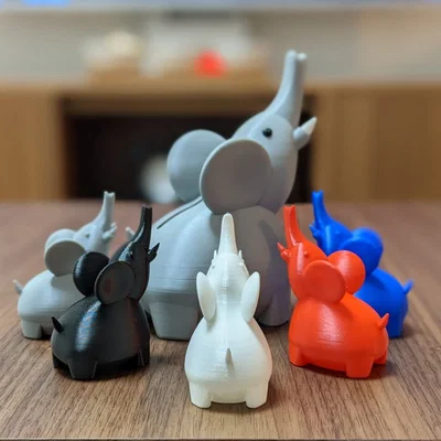 Chú Voi Dễ Thương (Cute Elephant)