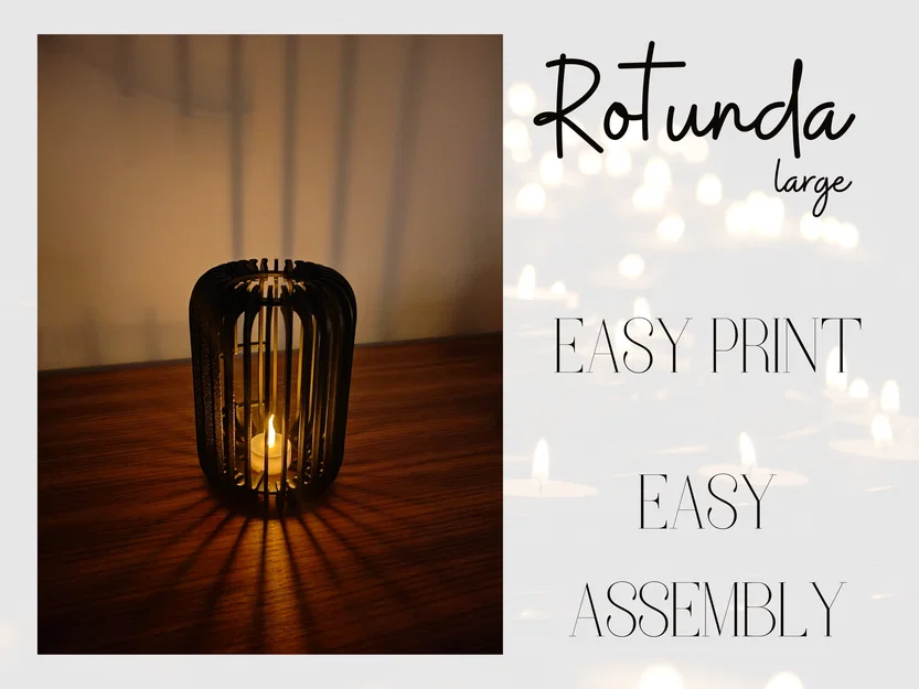 Bộ sưu tập Modern Candlelight: Rotunda (Lớn) - Image 1