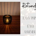 Modern Candlelight Collection: Rotunda (Small) – Chân nến Rotunda cỡ nhỏ - Thumbnail 1