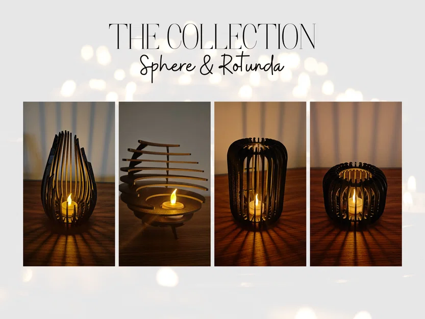 Modern Candlelight Collection: Rotunda (Small) – Chân nến Rotunda cỡ nhỏ - Image 5